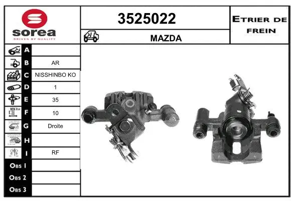 Brake Caliper (3525022)
