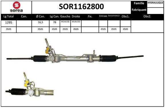 Steering Gear (SOR1162800)