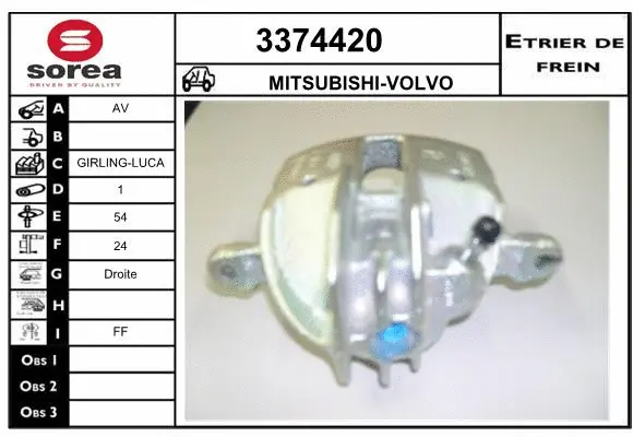 Brake Caliper (3374420)