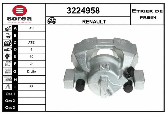 Brake Caliper (3224958)