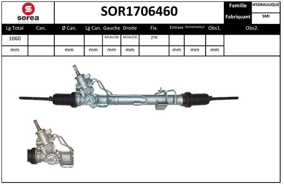 Steering Gear (SOR1706460)