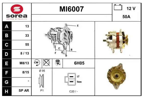 Alternator (MI6007)