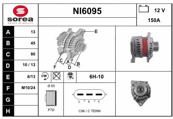 Alternator (NI6095)