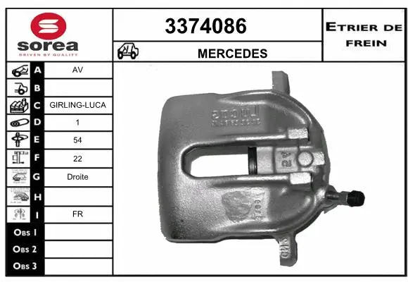Brake Caliper (3374086)