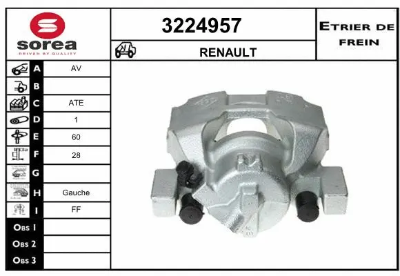 Brake Caliper (3224957)