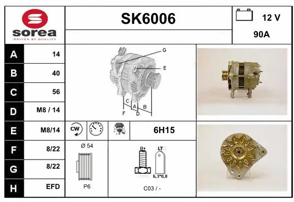 Alternator (SK6006)