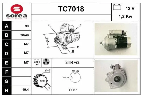 Starter (TC7018)