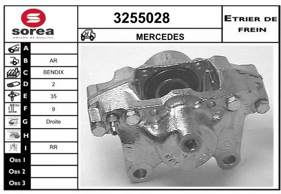 Brake Caliper (3255028)