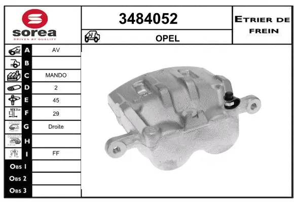Brake Caliper (3484052)
