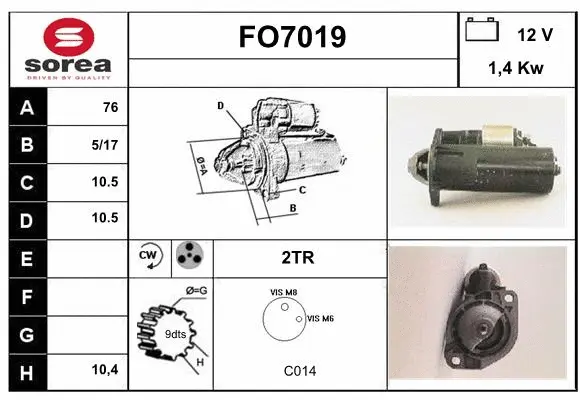 Starter (FO7019)