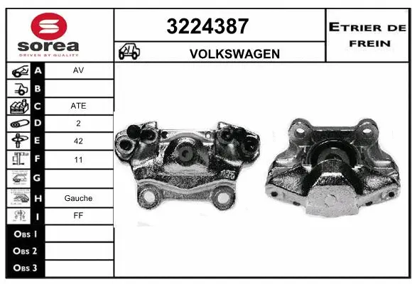 Brake Caliper (3224387)
