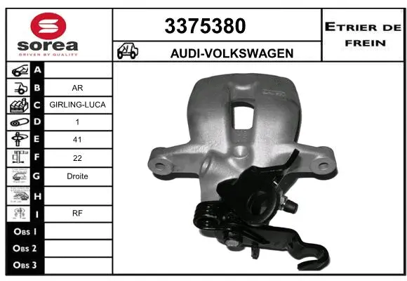 Brake Caliper (3375380)