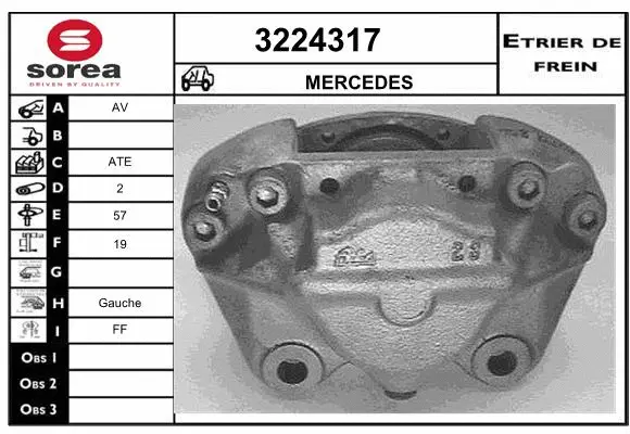 Brake Caliper (3224317)