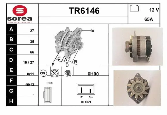 Alternator (TR6146)