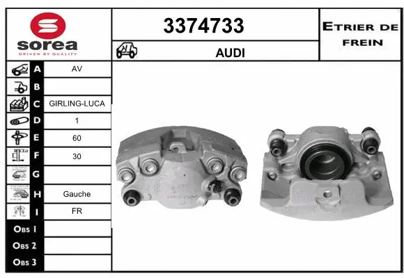 Brake Caliper (3374733)
