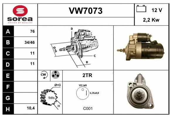 Starter (VW7073)