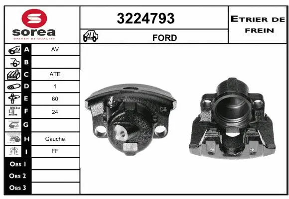 Brake Caliper (3224793)