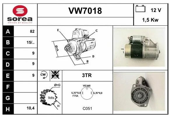 Starter (VW7018)