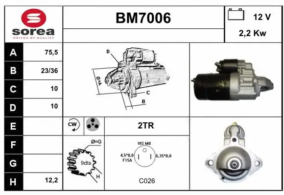 Starter (BM7006)