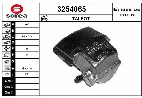 Brake Caliper (3254065)