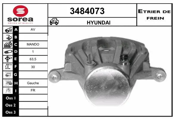 Brake Caliper (3484073)