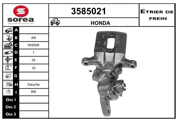 Brake Caliper (3585021)