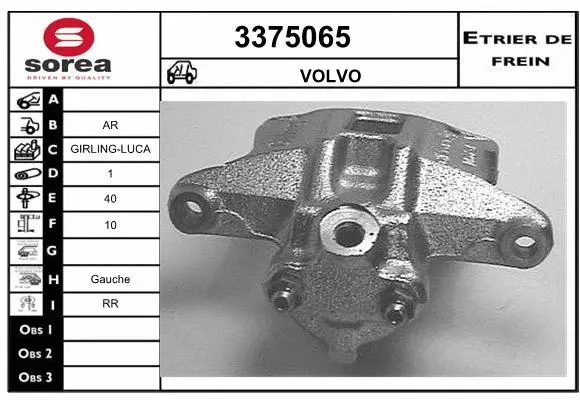Brake Caliper (3375065)