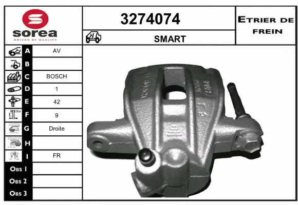 Brake Caliper (3274074)