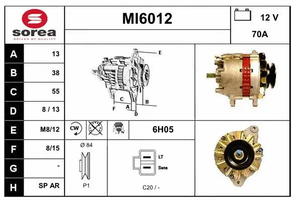 Alternator (MI6012)