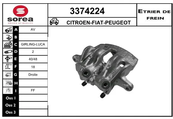 Brake Caliper (3374224)