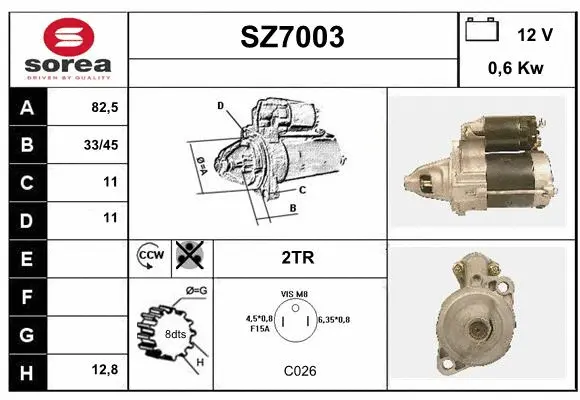 Starter (SZ7003)