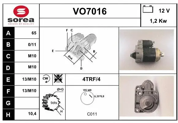 Starter (VO7016)