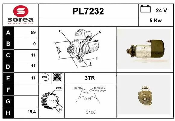 Starter (PL7232)