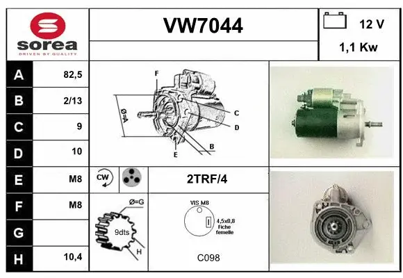 Starter (VW7044)
