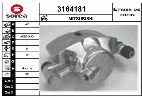 Brake Caliper (3164181)