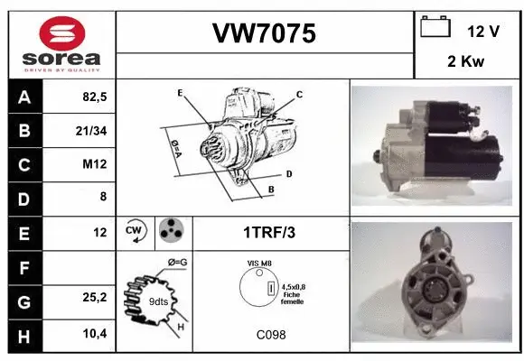 Starter (VW7075)