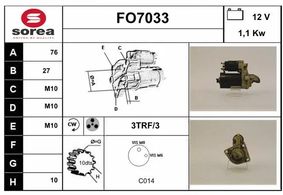 Starter (FO7033)