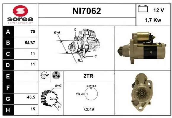 Starter (NI7062)