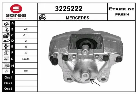 Brake Caliper (3225222)