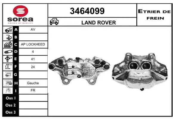Brake Caliper (3464099)
