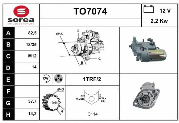Starter (TO7074)