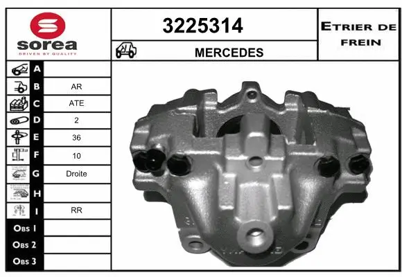 Brake Caliper (3225314)
