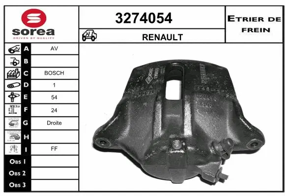 Brake Caliper (3274054)