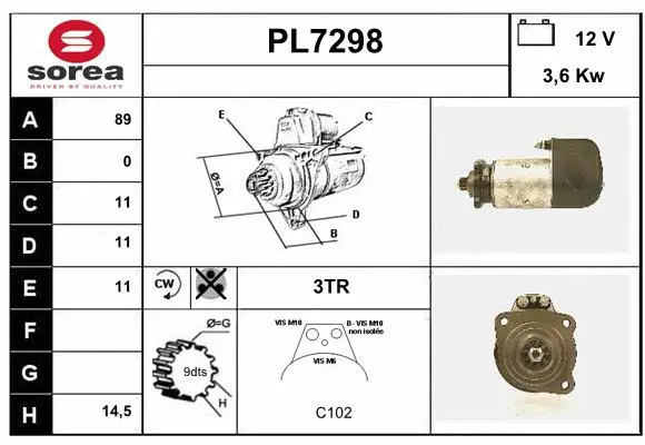 Starter (PL7298)