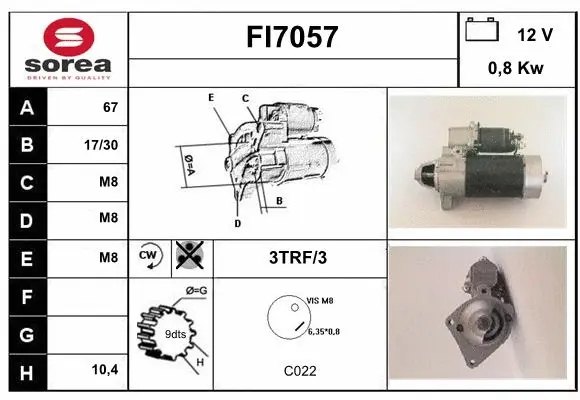 Starter (FI7057)