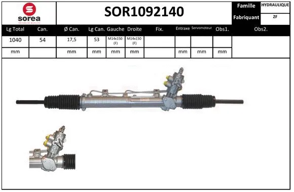 Steering Gear (SOR1092140)