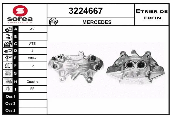 Brake Caliper (3224667)