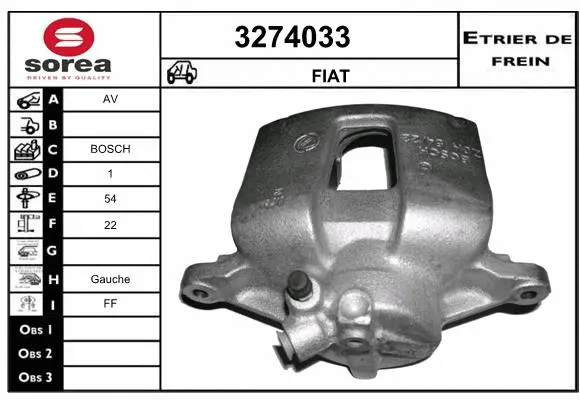 Brake Caliper (3274033)