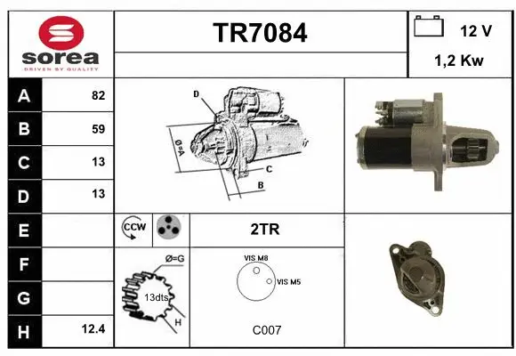 Starter (TR7084)