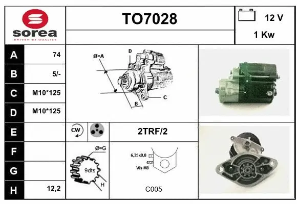 Starter (TO7028)